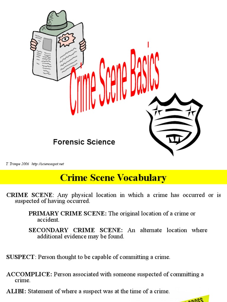 Crime Scene Basics | PDF | Crime Scene | Forensic Science