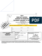 Castrol Banquet Reservation Form - Jan 15 2011