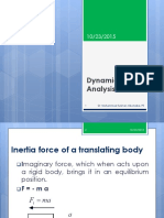 Dynamic Force Analysis1 PDF