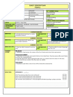 LESSON PLAN ENGLISH YEAR 2