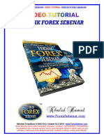 Video Tutorial TEKNIK FOREX SEBENAR - TFS PDF