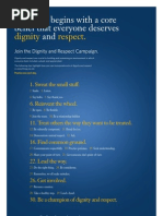 Download Dignity and Respect Campaign Printable Tip Poster by Dignity and Respect Campaign SN44877863 doc pdf