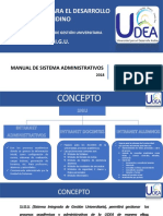 Manual de Sistema Integrado de Gestión Universitaria (SIGU) - UNIVERSIDAD PARA EL DESARROLLO ANDINO