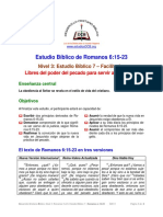 Estudio Biblico de Romanos 6 15-23 PDF