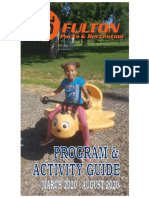 City of Fulton Parks and Recreation Activity Guide - Spring 2020