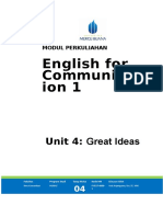 MODULE 4 English For Communication I