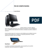 Tipos de Computadora