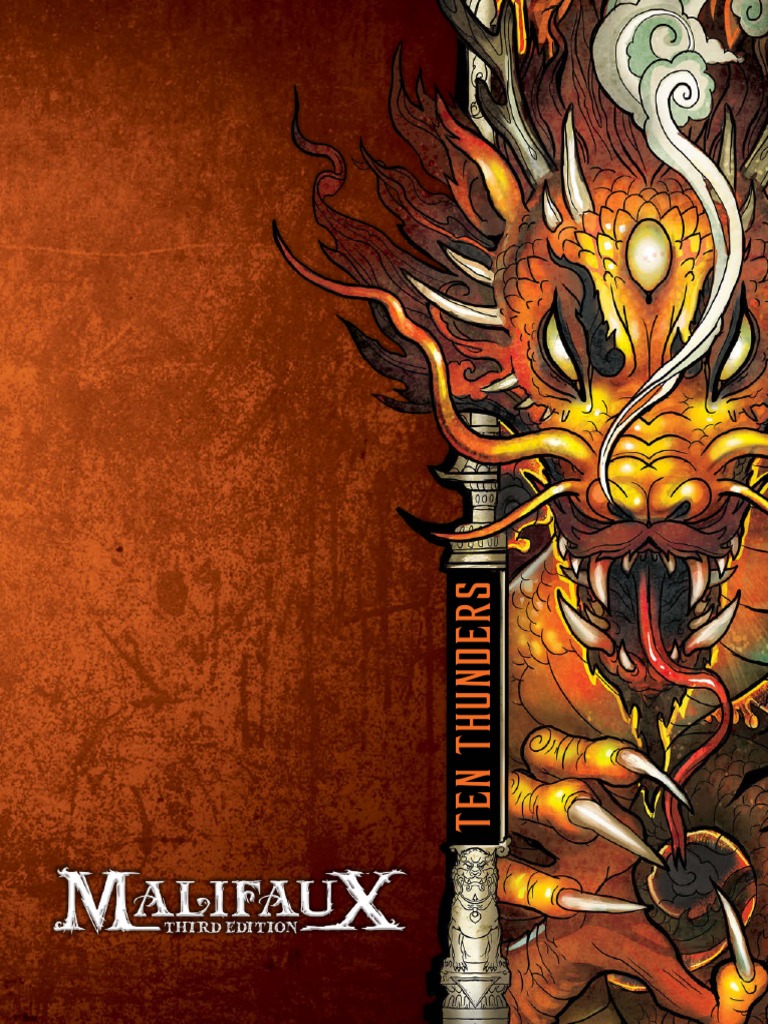 Wyr Malifaux Third Edition Ten Thunders Faction Book 19 Pdf