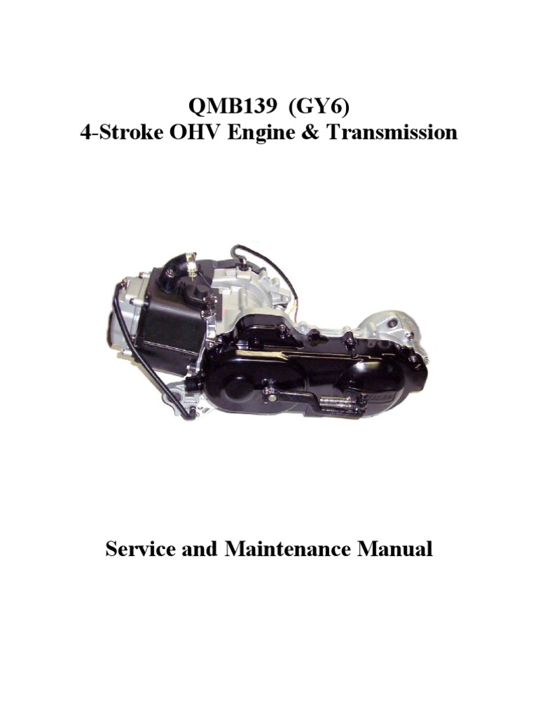 GY6 Service Manual | PDF