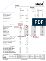 1560 kWel gas generator technical data