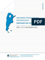 Informe Productivo Santiago Del Estero