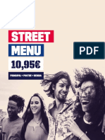 Menu FH Street Verano 2019