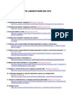 0lista Laboratoare EDI 2019-2020 PDF