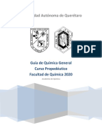 Guía de Química UAQ Propedéutico Facultad 2020