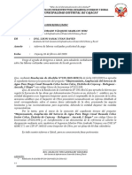 Informe N°010-2020-Designacion Inspector de Obra Canal La Ramada