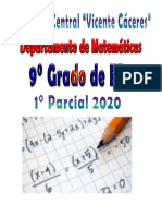 Guia 9° I Parcial 2020