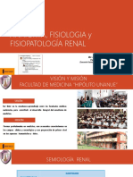 ANATOMIA, FISIOLOGIA y FISIOPATOLOGÍA RENAL