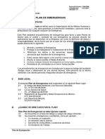 Plan de Emergencias - Versión 11