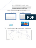 Distribución agua dulce y salada