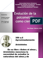 Historia de La Psicometría