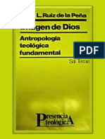 Imagen de Dios. Antropologia teologica fun - Ruiz de la Pena, Juan Luis.pdf