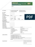 Form Data Musholla