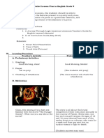 1st Lesson Plan Grade 9