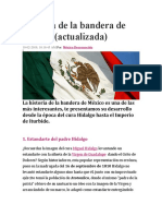 Historia de La Bandera de México