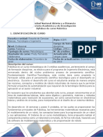 Syllabus Del Curso Robótica PDF