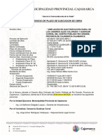 Acta de Reinicio de Ejecucion de Obra