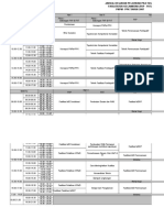 Jadwal Materi Fasilitator Pelatihan PDP 2019 Kelas 2