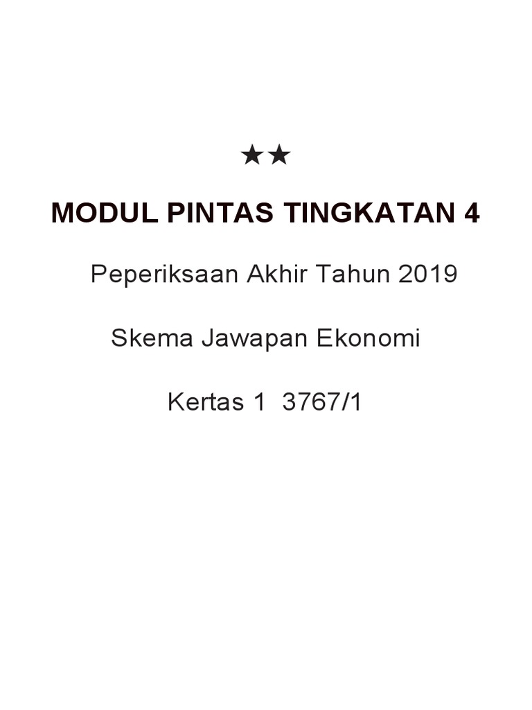 Ekonomi K1 Pdf