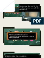 Maximizing The Use of Ohp and Chalkboard - Group 6 - WPS PDF Convert
