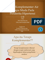 Terapi Komplementer Air Kelapa Muda Pada Penderita Hipertensi