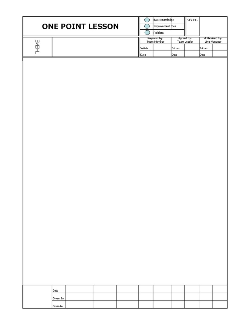 OPL Form | PDF