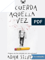 Recuerda Aquella Vez - Adam Silvera