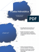 Prueba Hidrostáticas