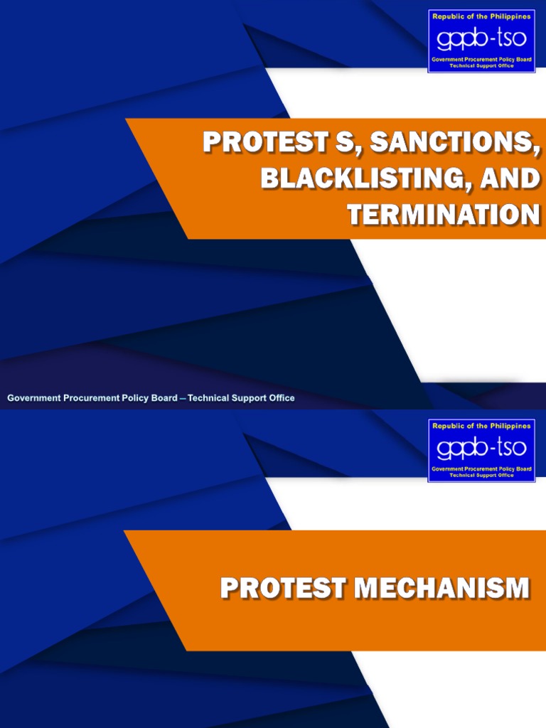 Blacklisting and Protest Procedures | PDF | Affidavit | Breach Of Contract