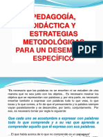 Diapositivas Didáctica y Metodología