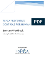 FSPCA Exercise Workbook Human Food - V1 2