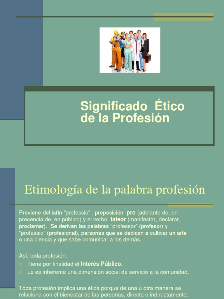 La Profesión | PDF
