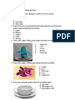 Soal Ulangan Harian Peralatan Dan Linen