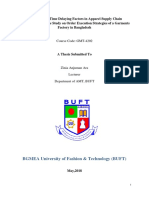 Study On Lead Time Delaying Factors in A