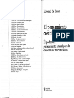 EDWARD DE BONO- PENSAMIENTO CREATIVO.pdf