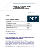 Initial Proposal D1 For The Final Projec PDF