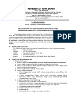 Pengumuman SKD Cpns Kota Depok Formasi Tahun 2019 PDF