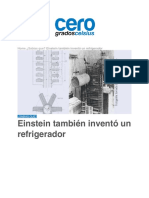 Einstein También Inventó Un Refrigerador