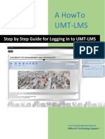 Troubleshooting LogIn To UMT-LMS