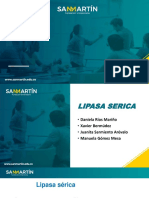 Lipasa sérica: función, valores de referencia y patologías