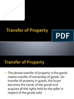 Transfer of Property